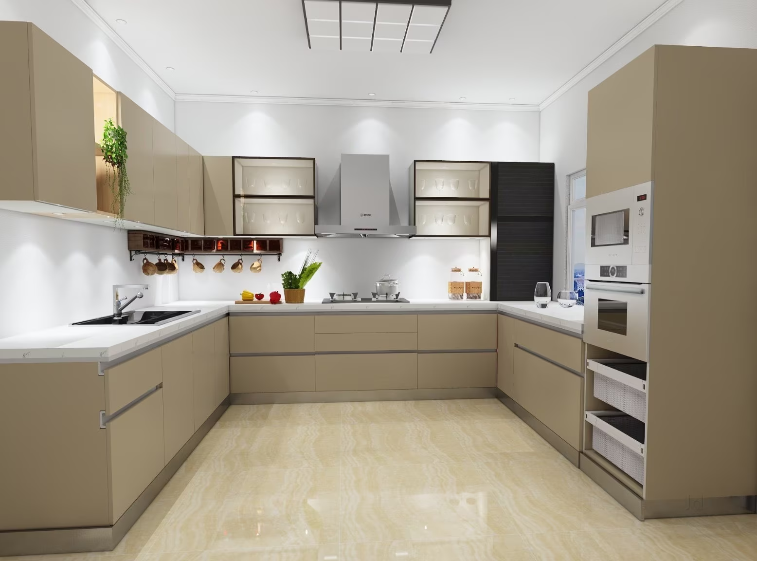Modular Kitchen Design Services in Noida, Greater Noida & Ghaziabad - Ananya Wood Interior